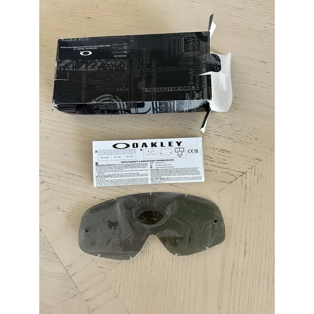 Oakley Mx Accessory Replacement Lens, Dark Grey, One Size